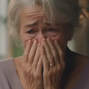 Femme stressée illustrant les effets d'une glycémie déséquilibrée sur le corps, soutenue par Glucavit